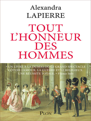 cover image of Tout l'honneur des hommes